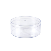 Willow Transparent Crystal Round Boxes  Food Dessert Gift Packaging Box 13.5x5Cms (200Pcs/Ctn) (Copy)